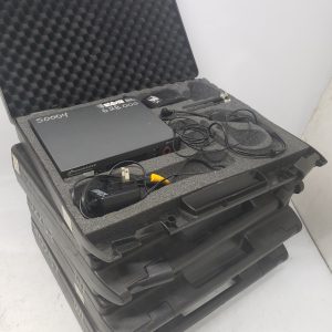 Lot de 4 émetteurs Sennheiser EW100 G3 et 3 récepteurs dans 4 mallettes
