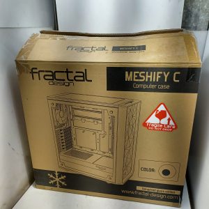 NOUVEAU Boîtier d'ordinateur Fractal Design Meshify C - Noir
