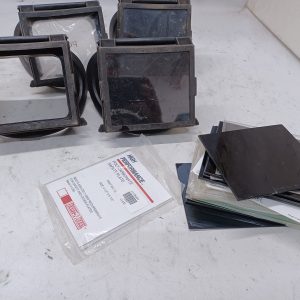 4 x Kits d'écrans de soudage à clipser 3M modèle 7990 avec feuilles de verres de soudage