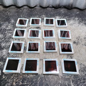 Lot de 80 diapositives vintage GAF Pana-Vue de Walt Disney World