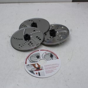 Lot of 3 Kitchenaid Grating Disc Slicing