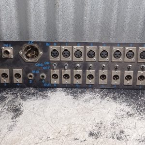 Interface audio multicanal 19" x 4-3/4" pour plateau, cinéma, théâtre