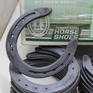 Lot de 20 paires de fers à cheval en acier forgé - 2 - EZ : ANTÉRIEUR - 5 CH