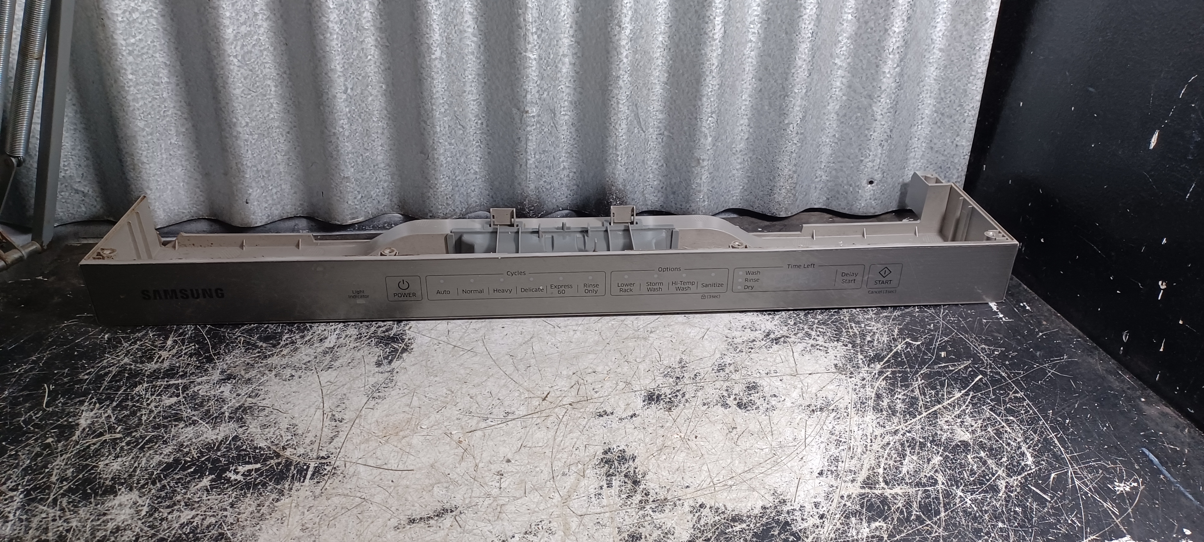 Samsung Dishwasher Model DW80K5050US Control Panel Assembly DD81-02058A