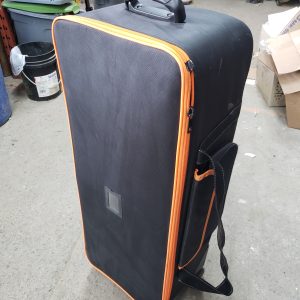 Rolling equipment transport bag/case 40" x 14" x 12" audio - video – good condition