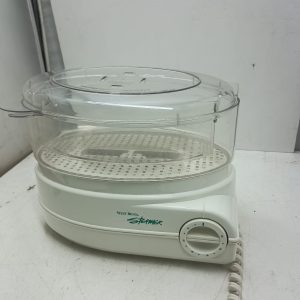 WEST BEND ELECTRIC 4 CUP FOOD STEAMER / RICE COOKER Model 86600 -600 WATT 60 MIN TIMER