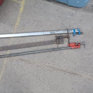 3 x Pipe Clamps