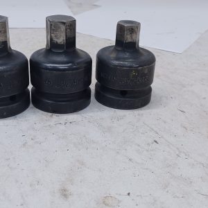 3 x OZAT Impact Socket Adapter 3/4" - 7/8" - 1"