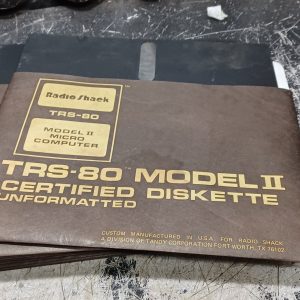 10 x Disquettes souples vintage de 8 pouces non formatées pour le micro-ordinateur TRS-80 Modèle II