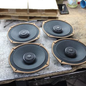 Set Of 4 Speakers 6" for replacement