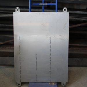 Plaque en aluminium 6061-T651 26,5" x 34,5" x 3/4" ASTM B209 AMS 4027
