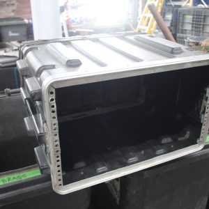 Flight case rackable audio 6U sans couvercle