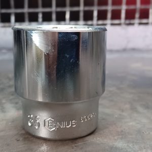 GENIUS Metric 12-point Chrome Socket 36mm - 3/4" Drive