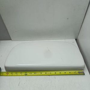 COUVERCLE DE RÉSERVOIR DE TOILETTE DE COULEUR BLANCHE 17 " X 8 1/2 "