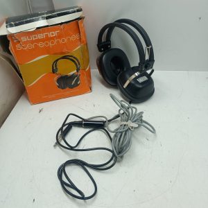 +Écouteurs Stéréo Supérieurs Vintage Modèle SP-45 8 Ohms -Japon avec boîte d'origine
