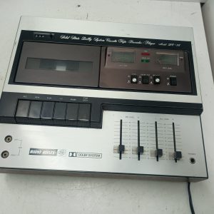 Enregistreur de cassettes audio Vintage Audio Reflex DC-16 en état de marche (Lire la description)