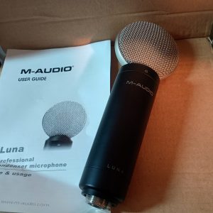 M-Audio Luna Professional Condenser Microphone - Working + User Guide