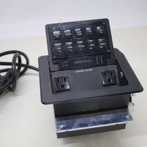 Crestron C2N-FTB-D-B FlipTop Control Center Black Anodized P/N # 6502259