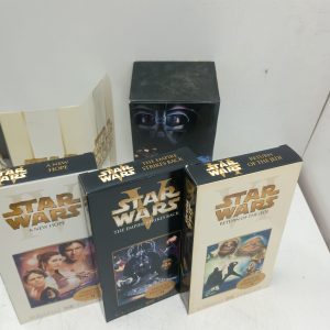 Star Wars Trilogy VHS, 3-Tape Set, Special Edition Episodes 4,5,6 French version