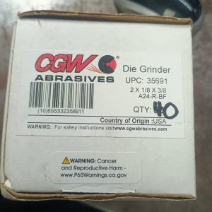 NEW CGW Camel 35691 2" x 1/8" x 3/8" A24-R-BF Cut-Off Grinding Wheel Lot of 40