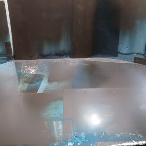 Lot of medical X-ray film sheets for project, art...