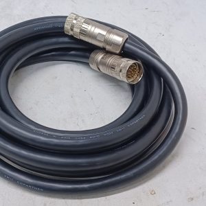 MA1CEA1700 - Male 17Pin "E" M23 Amphenol Circular Connector to Female 17Pin "E" M23 Amphenol Circular Connector