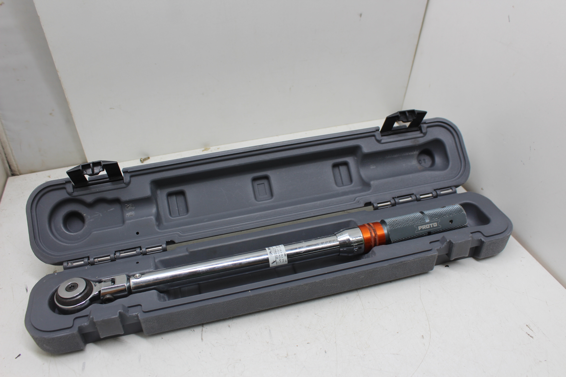 PROTO J6012FC Micrometer torque wrench 3/8 – 10 FT-LB TO 100 FT-LB
