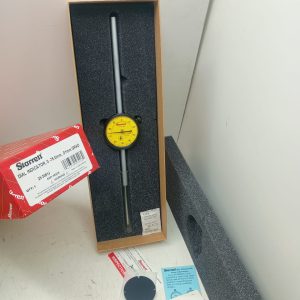 Starrett 25-3081J Dial Indicator 0-75.0mm Range, 0-100 Continuous Dial IN -New-
