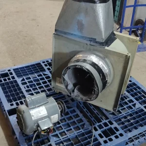 Ventilateur cage d'écureuil 10" + moteur 1725 rpm