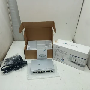 NEW (Open Box) Ubiquiti UniFi US-8-60W 8-Port Gigabit PoE Managed Switch w/ AC