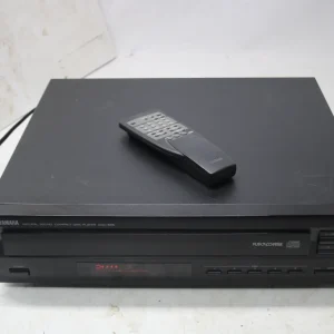 Yamaha CDC-565 5 Disc CD Player Changer Tested W/ Remote Clean Vintage Sound