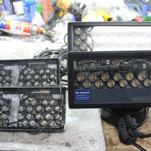 Set of 2 Theatrixx XFocus LED IP65 and 2 x ColorBlast 12 - FOR PROJECT -