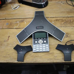 Set of Polycom SoundStation IP 7000 SIP Based IP Conference Phone