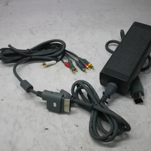 Set of Original PSU and Component Cable for Xbox 360