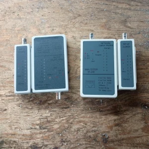 Lot 2X Portable Cable Testers ST-248  for RJ45 RJ12 RJ11 Threads Detection Tracker