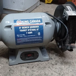 King Canada KC-890 8-inch bench grinder - Like new
