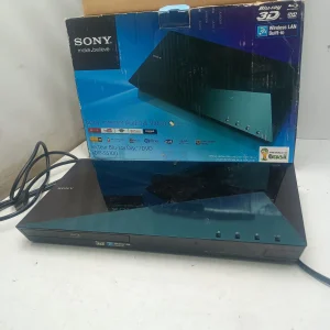 Sony BDP-S5100 3D Blu-ray Disc and DVD player box -NETFLIX- tested -in the box- no remote -