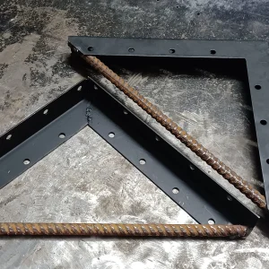 Pair of Heavy Duty Steel brackets 10"