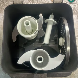 KitchenAid KFP1133QG Food Processor Attachments Storage Box Blades-  AS IS