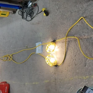 Workshop String LED Lights 5-Head - 120W